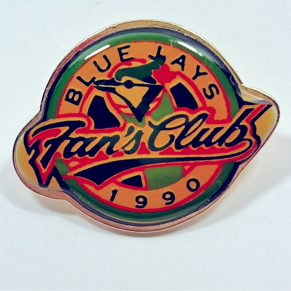 Rare Vintage Toronto Blue Jays Fan’s Club 1990 Lapel Pin - Picture 3 of 8